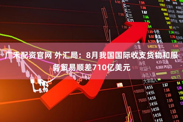 广禾配资官网 外汇局：8月我国国际收支货物和服务贸易顺差710亿美元